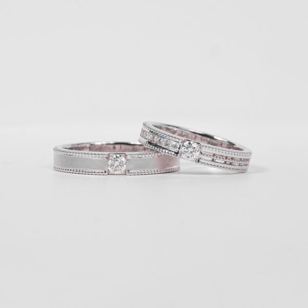 Cincin Kawin Berlian Model Europa Couple Ring