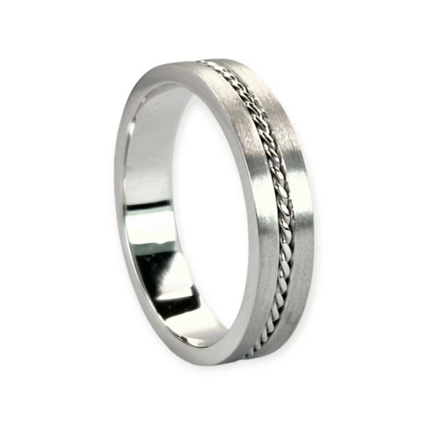 Cincin pria Delano Ring – PLD 04 Palladium