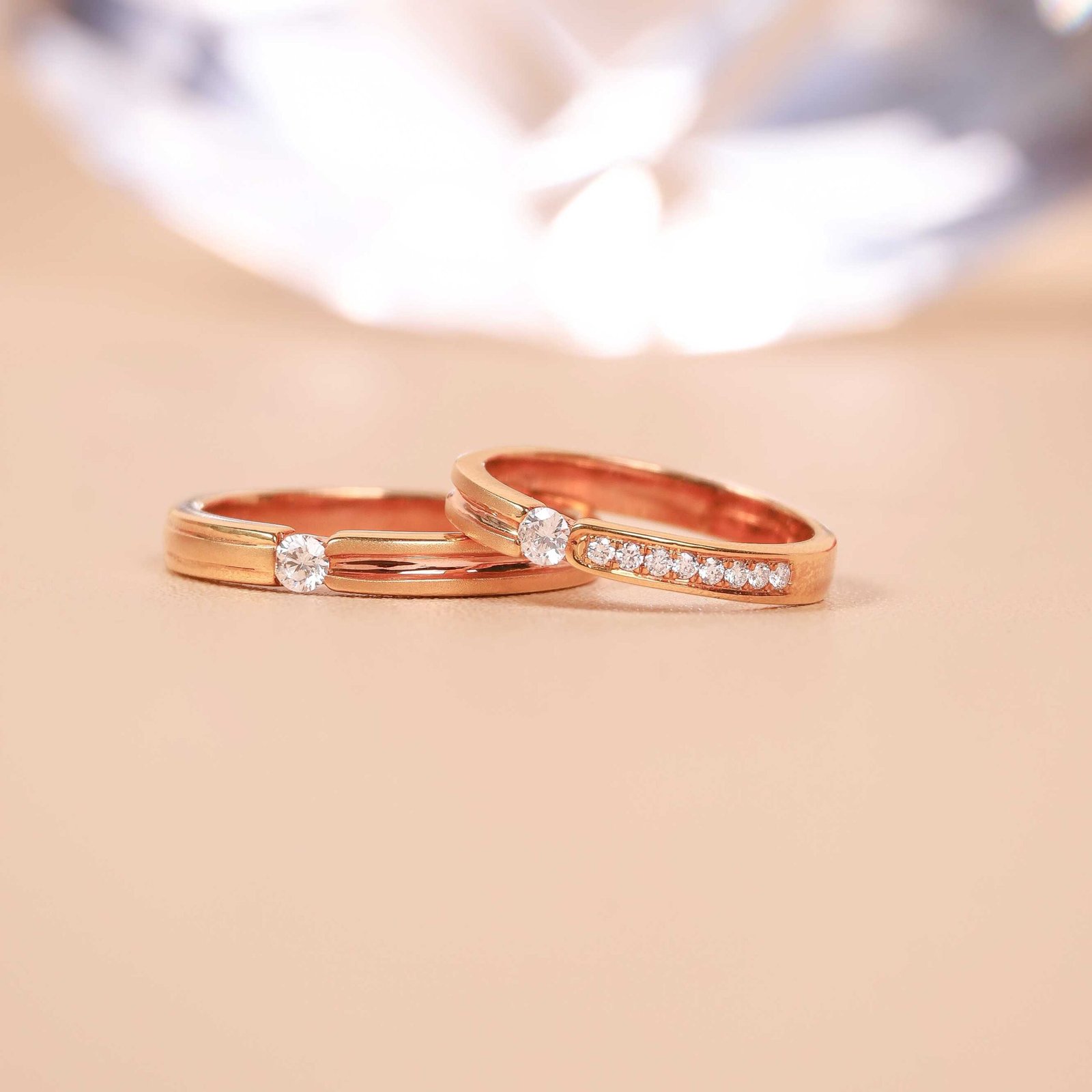 Antares Couple Ring - SS014 Cincin kawin berlian eropa model Antares Couple Ring