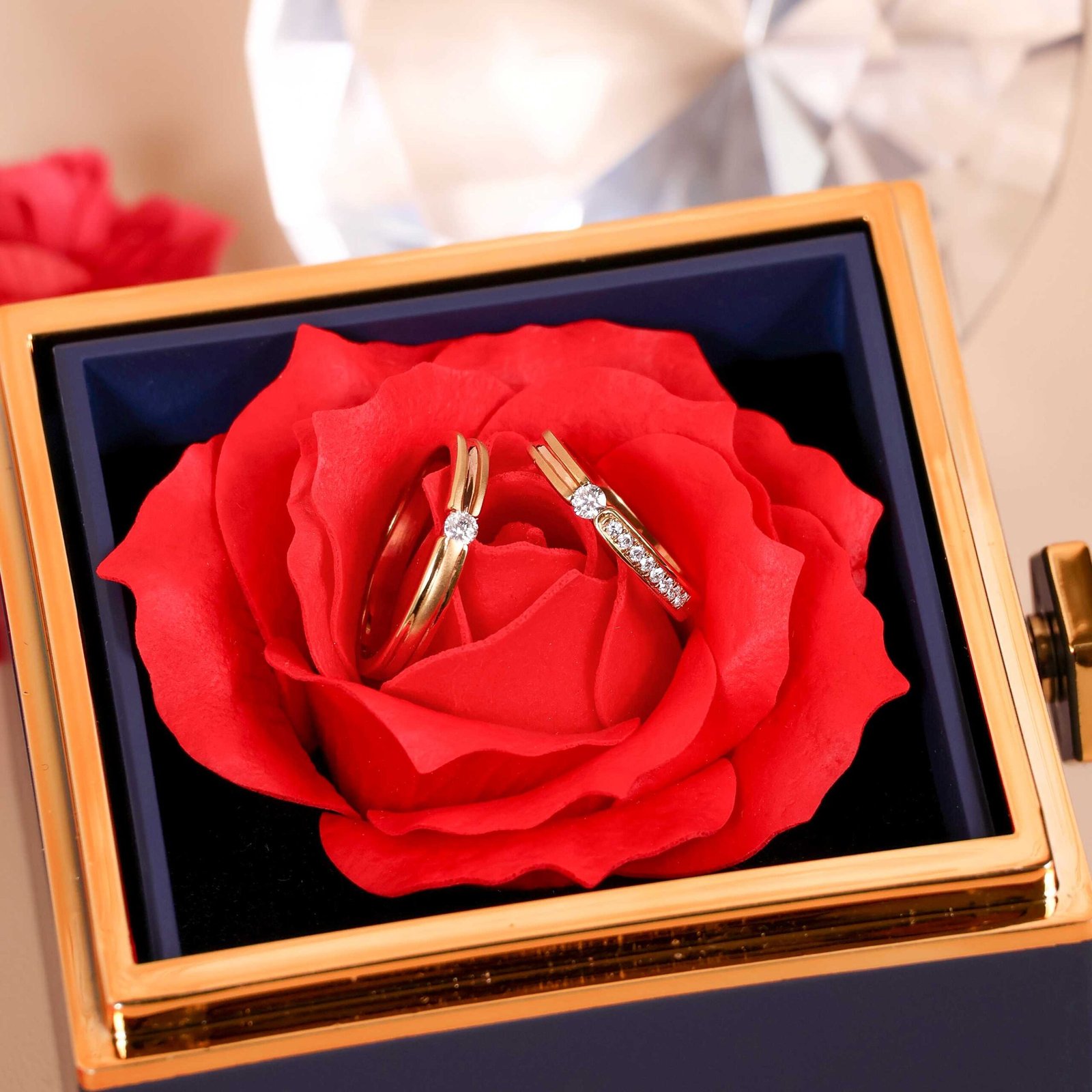 Antares Couple Ring - SS014 Cincin kawin berlian eropa model Antares Couple Ring